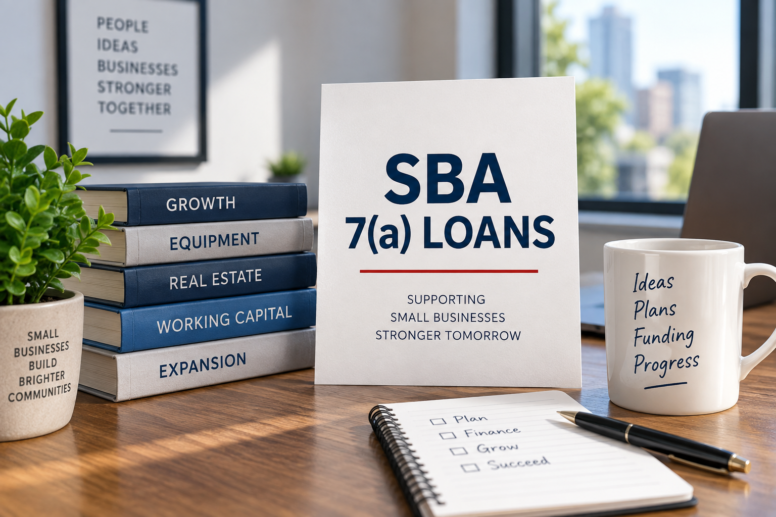 SBA 7(a) loans and small business financing