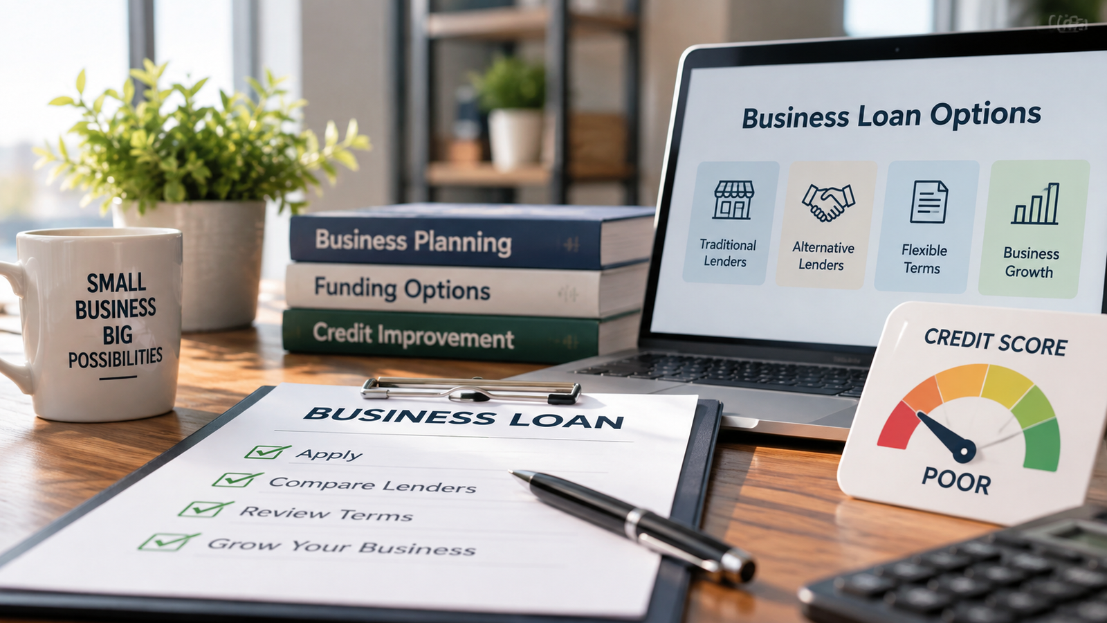 Business loans for bad credit comparison for small business owners